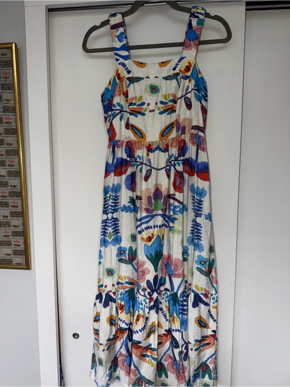 Umgee Maxi Dress with Multicolor Floral Print